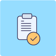 Checked clipboard icon