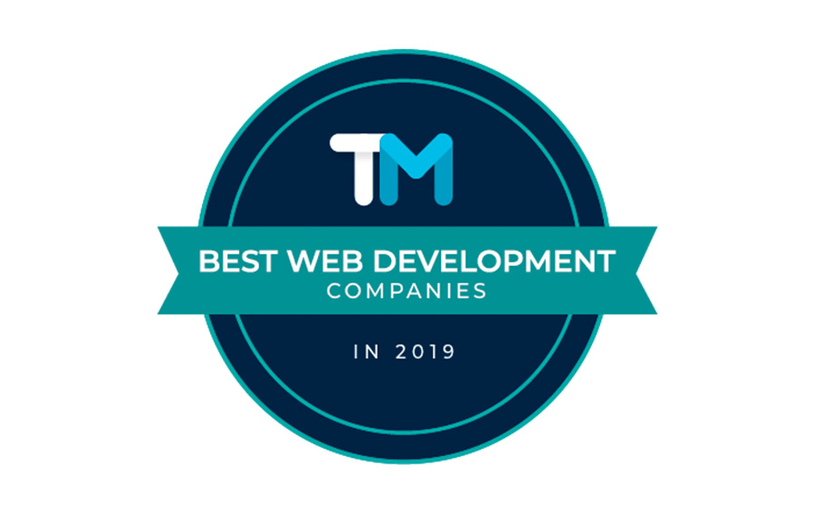 The thinkmobile badge best web development companies in 2019