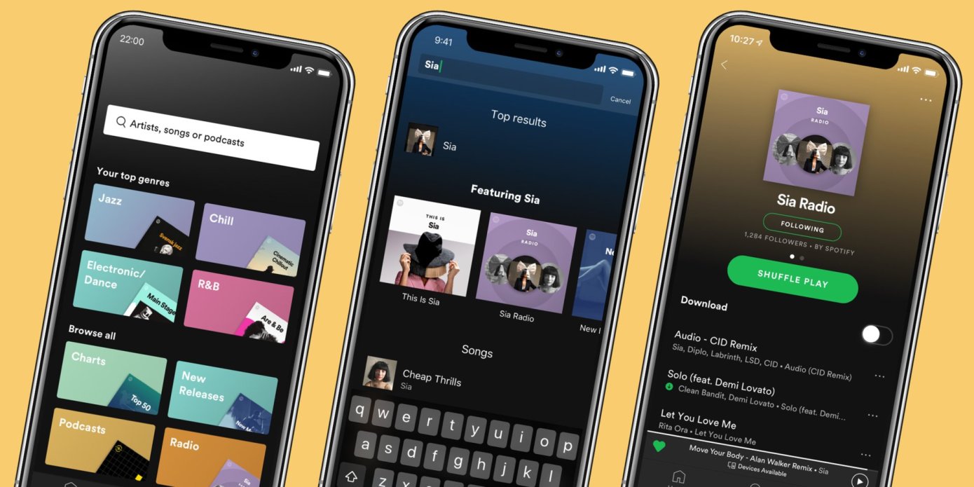Best App Design Inspiration Examples  - Spotify