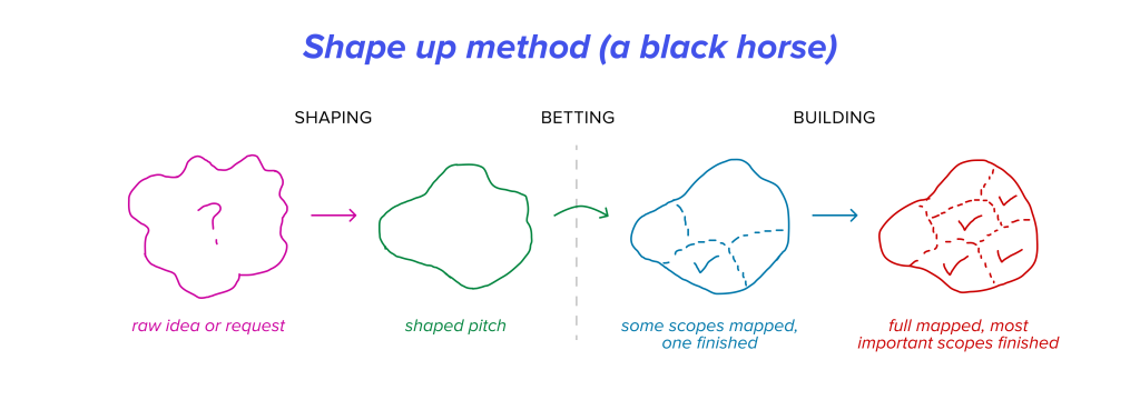 Shape Up Method (a black horse)