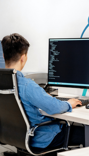 Ecommerce app developer a shopping app on a computer screen