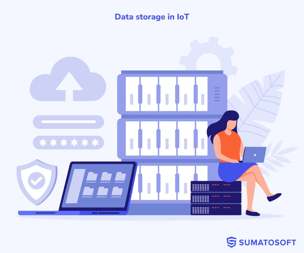Data storage in iot