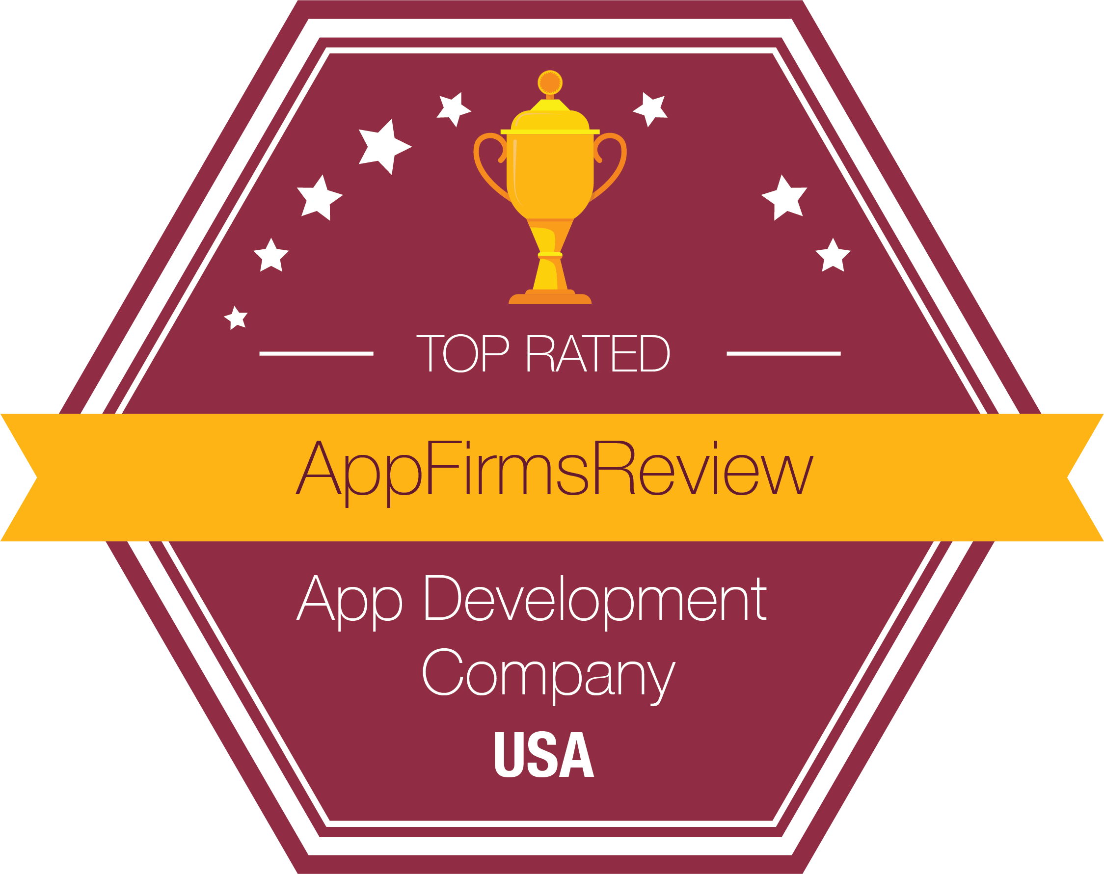 SumatoSoft's badge as a top app development company