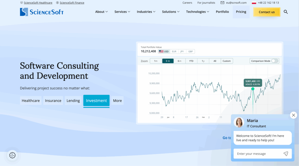 Software Development Company - ScienceSoft
