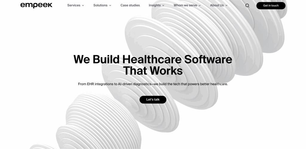 We Build Custom Healthcare Software Healthcare Software Development Company USA Empeek