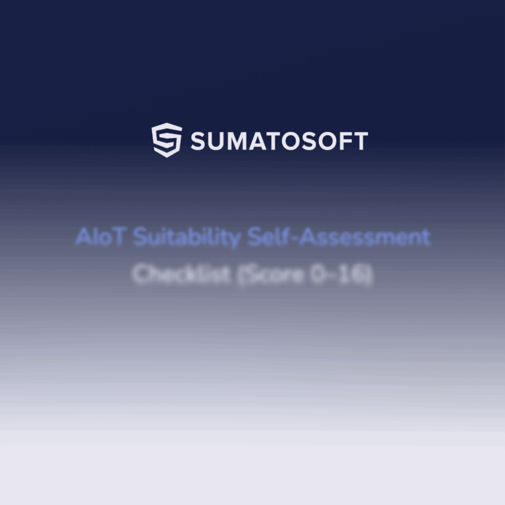 AIoT Suitability Self-Assessment Checklist (Score 0–16)