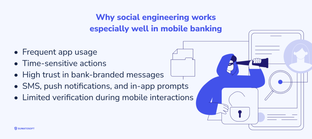 Why social engineering works especially well in mobile banking