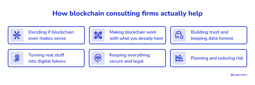How blockchain consulting firms actually help