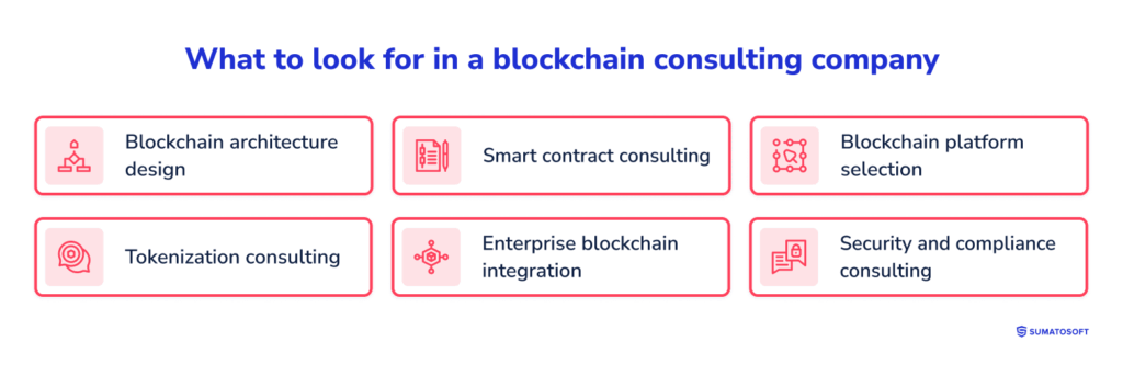 What to look for in a blockchain consulting company