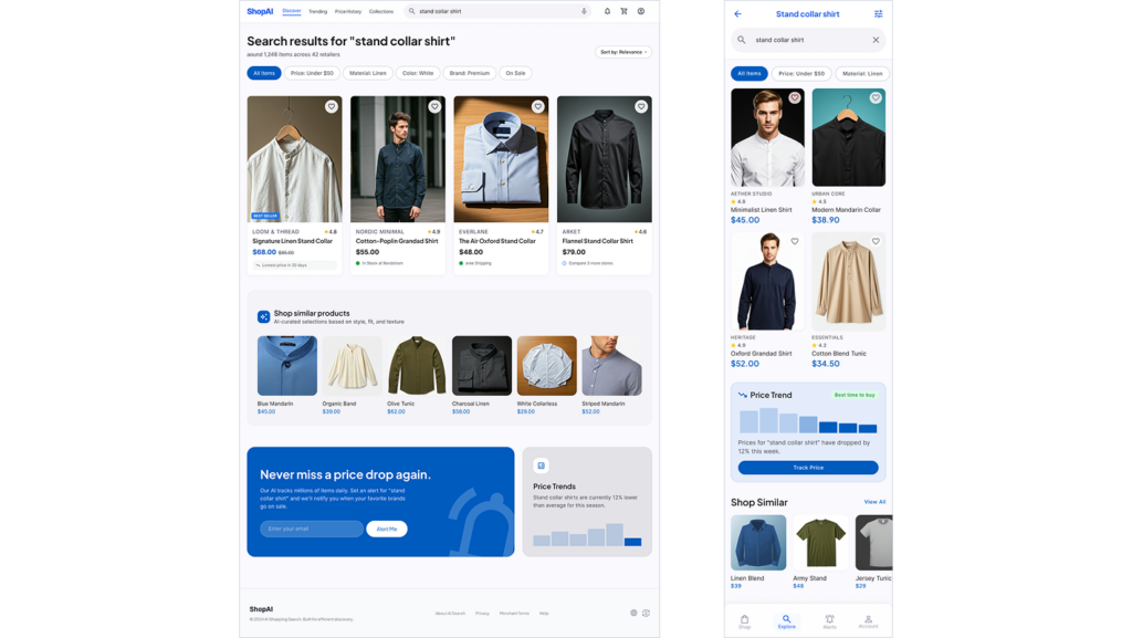 AI-driven legacy online retail platform modernization