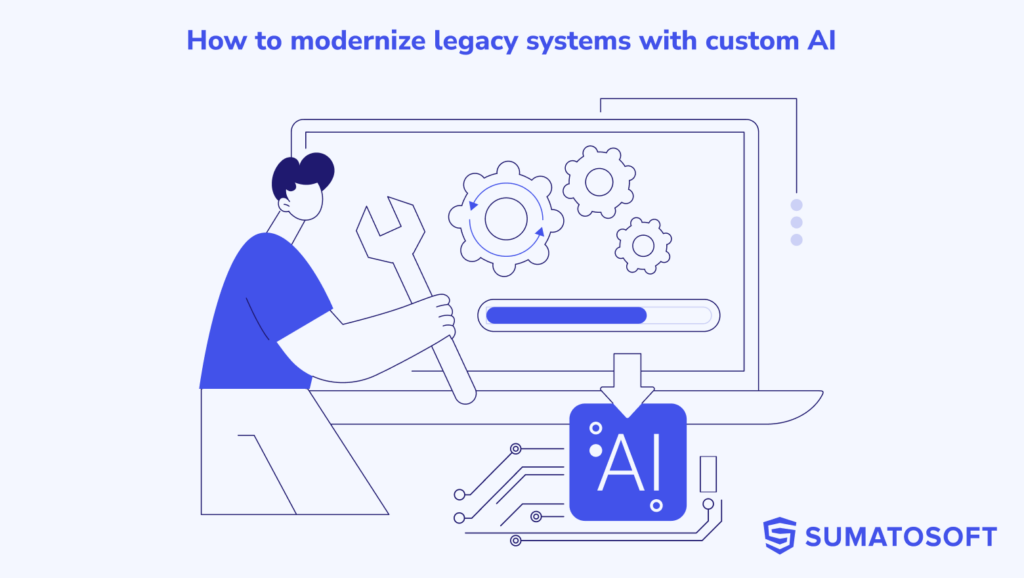 How to modernize legacy systems with custom AI