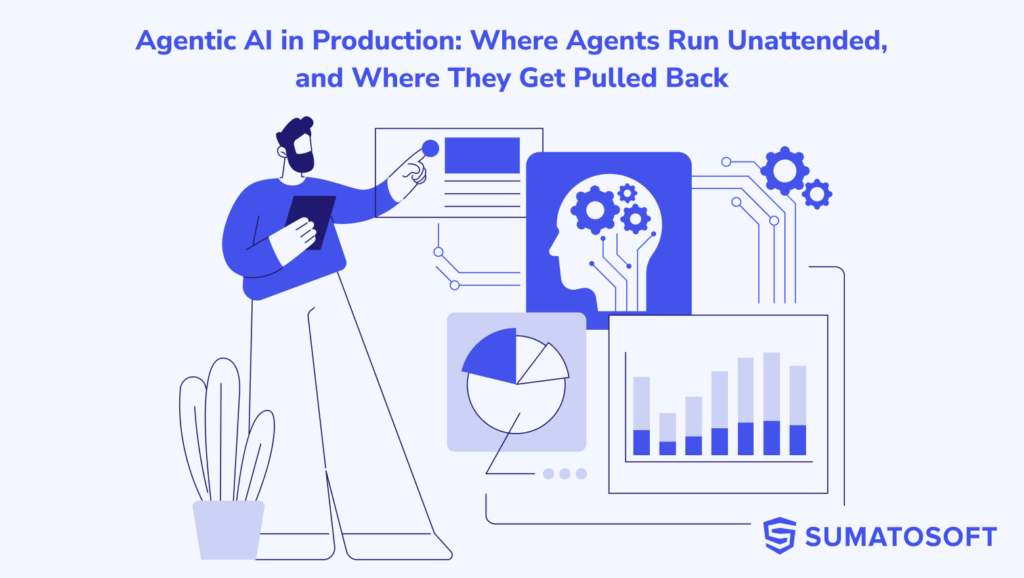 Agentic AI in Production: SumatoSoft study of 40 live AI agent deployments